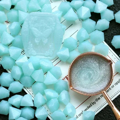 Diamond-Shaped Wax Seal Beads