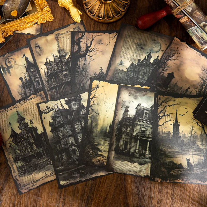 Mysterious Attraction – Gothic Ephemera Paper Set