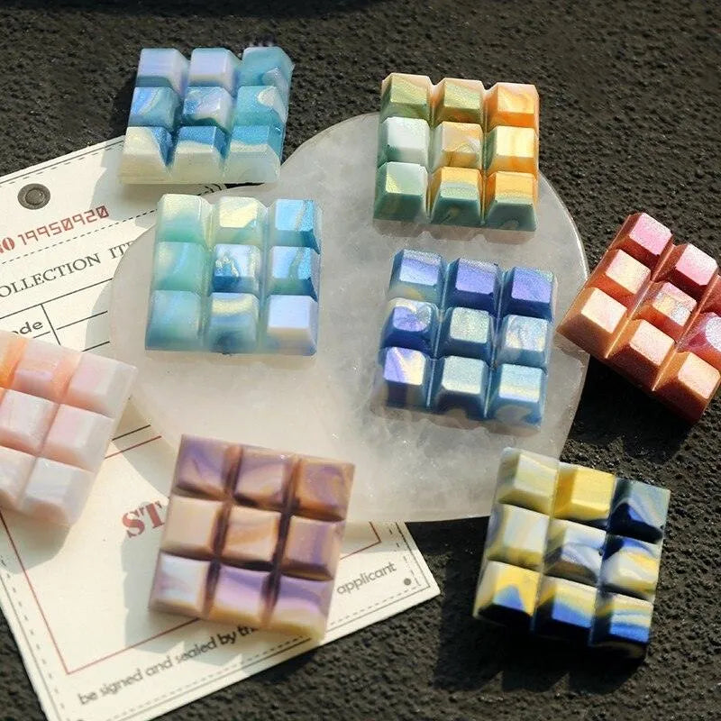 Glitter Wax Seal Beads - 36-Piece Chocolate Bar Style Pack for Journaling & Scrapbooking - PaperWrld