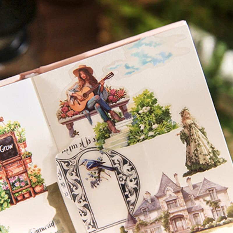 Creative World Sticker Gift Box