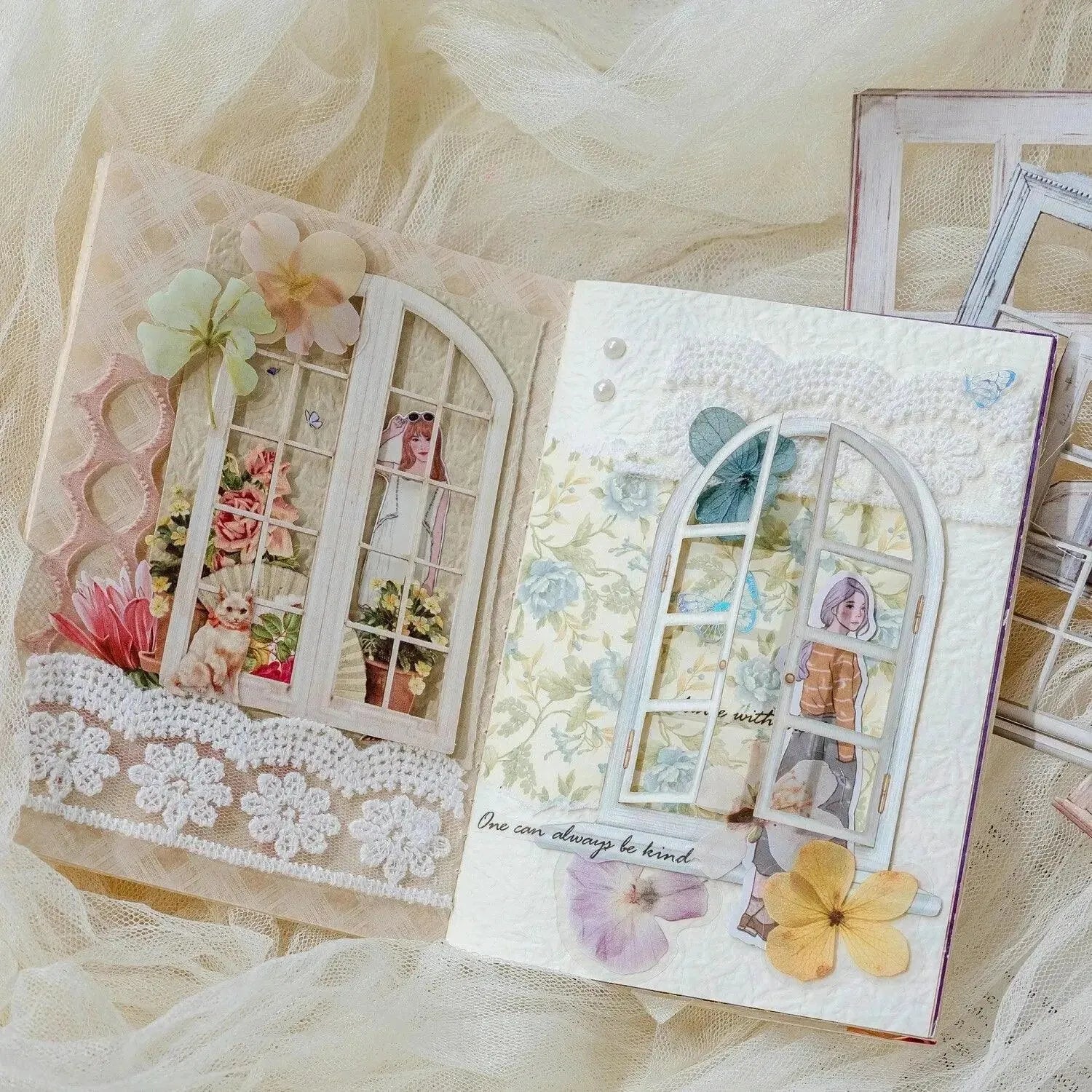 Autocollants de fenêtre enchanteurs – Lot de 10 motifs découpés au laser