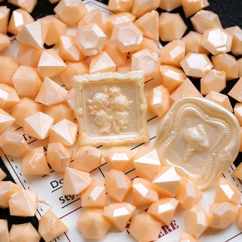 Diamond-Shaped Wax Seal Beads