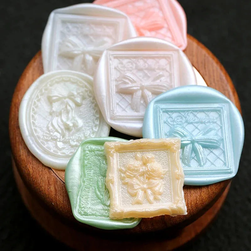 Diamond-Shaped Wax Seal Beads