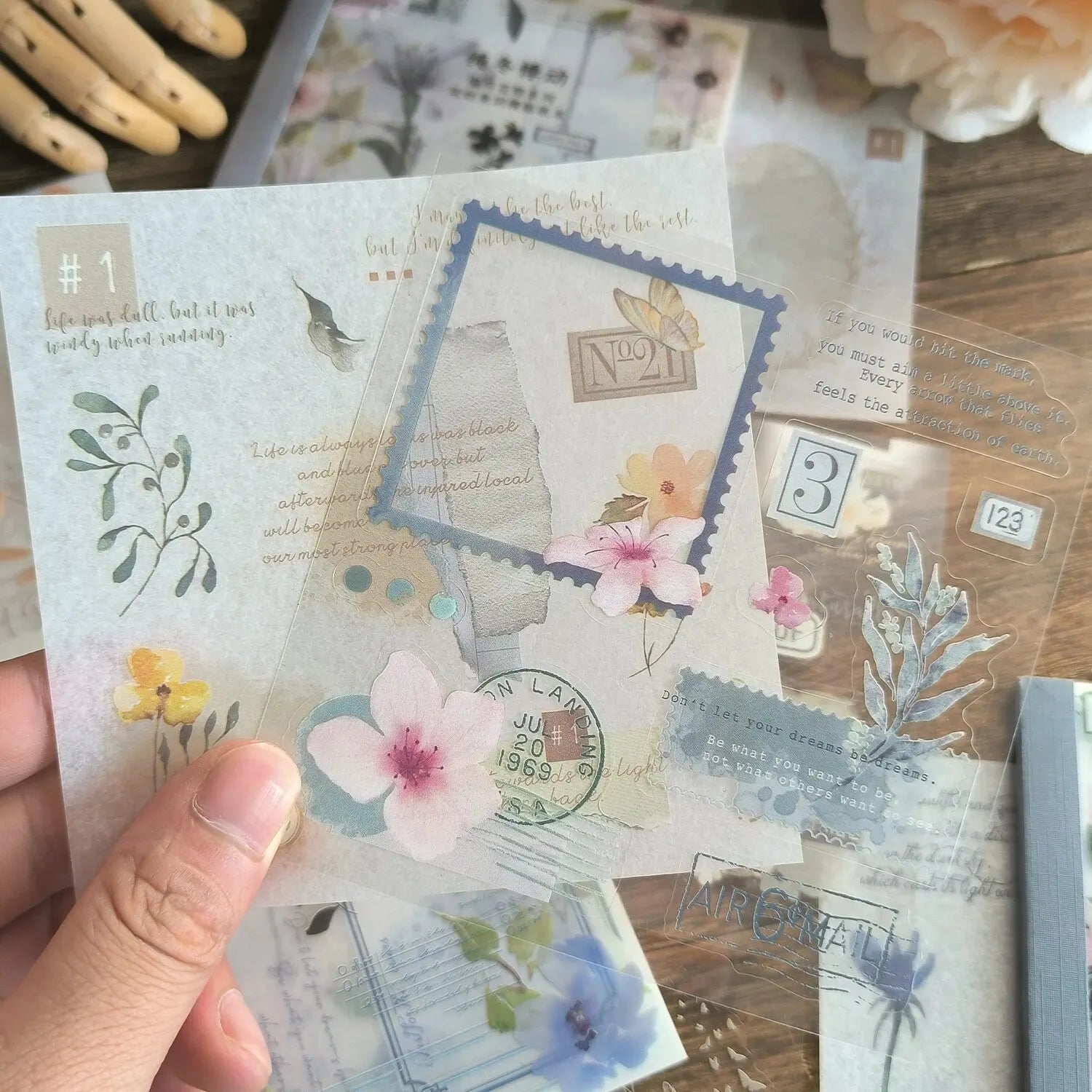 Seasonal Floral Sticker Book