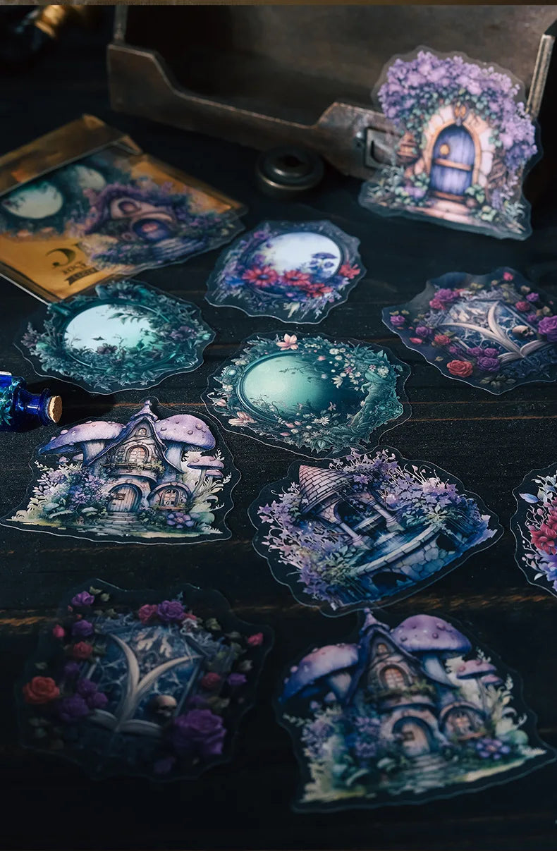 Mysterious Magic Box Ephemera Sticker Collection 🔮✨