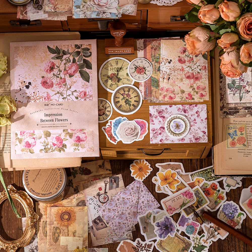 Vintage Collage Scrapbooking Kit