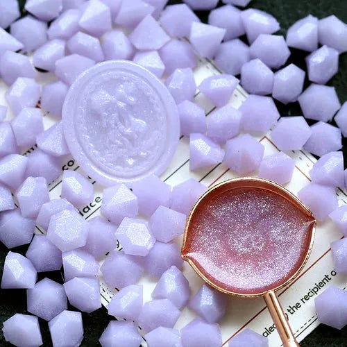 Diamond-Shaped Wax Seal Beads