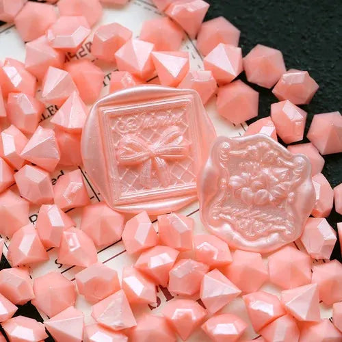Diamond-Shaped Wax Seal Beads