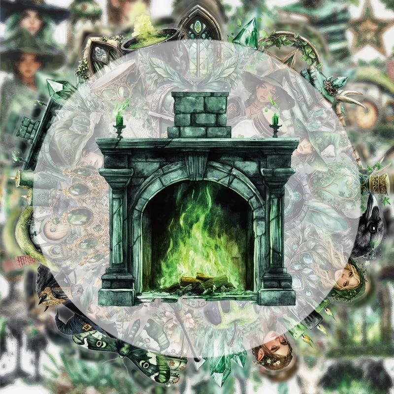Emerald Grove Forest Witch Sticker Pack ๐ฒ๐ฎ
