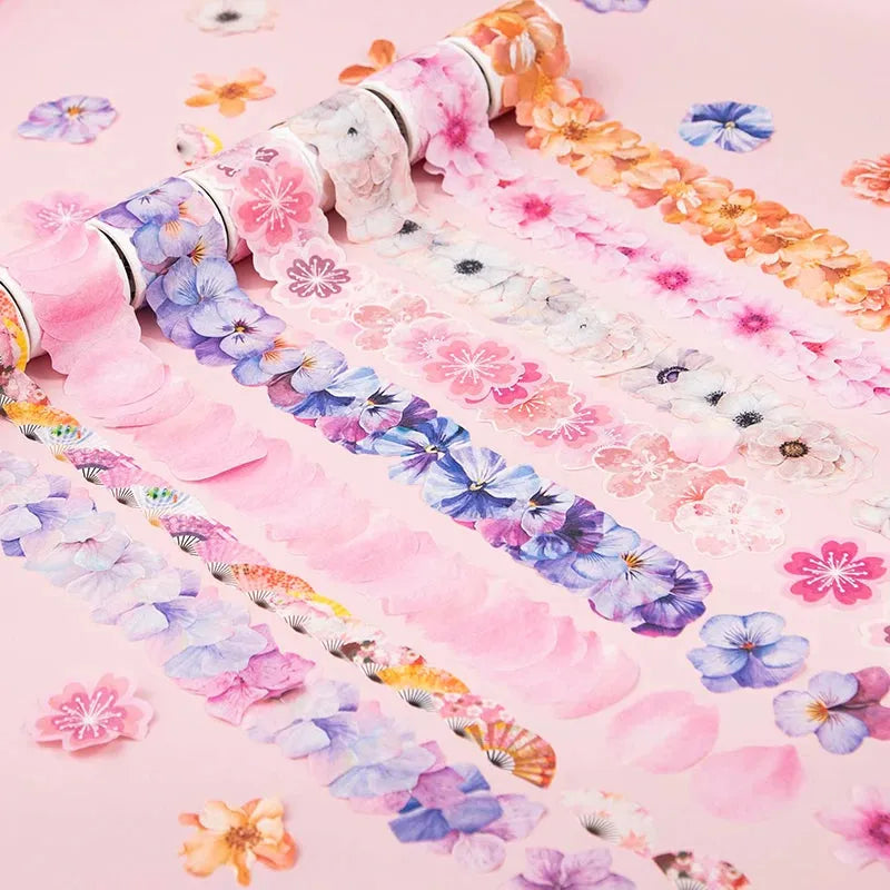 Cherry Blossoms Washi Sticker Roll