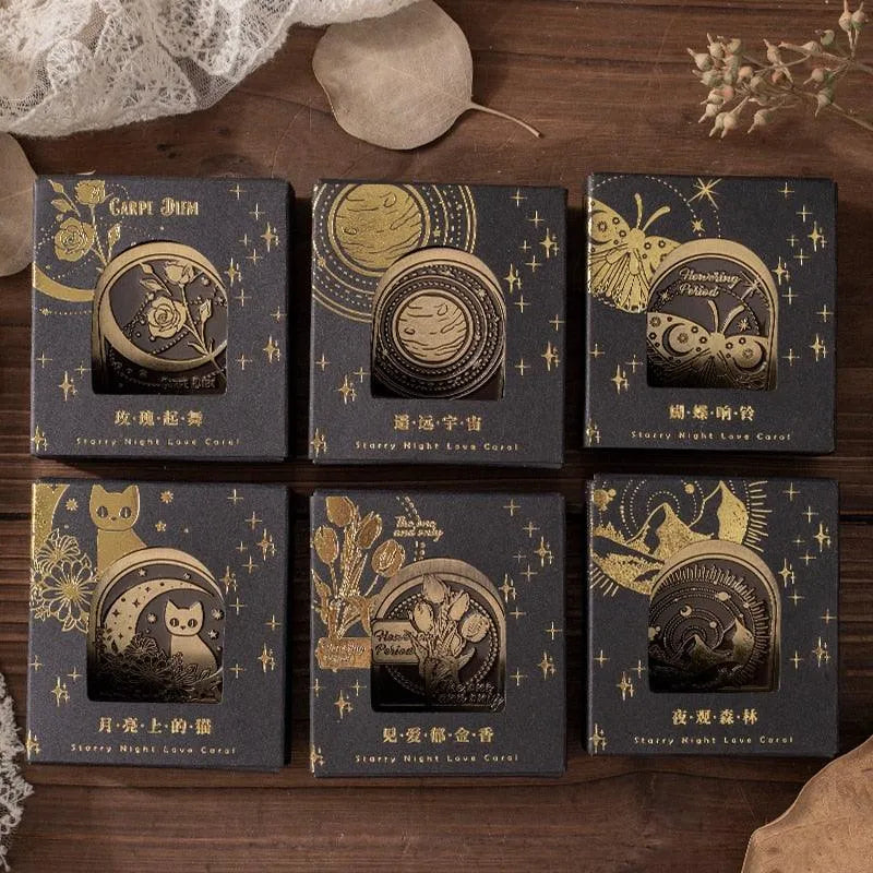 Charming Nature-Themed Bujo Clips – Durable Zinc Alloy for Journaling & Scrapbooking - PaperWrld