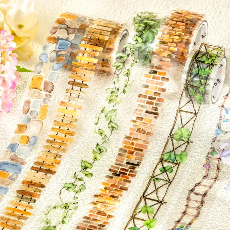 Rustic Charm PET Washi Tape