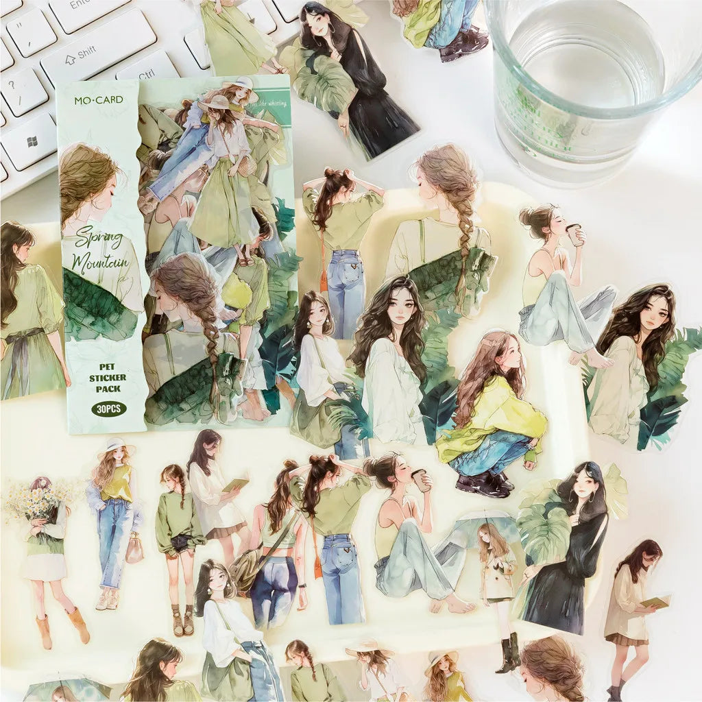 Moments in Bloom – PET Sticker Pack