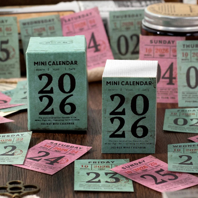 Mini Poetry 2026 Daily Calendar Series