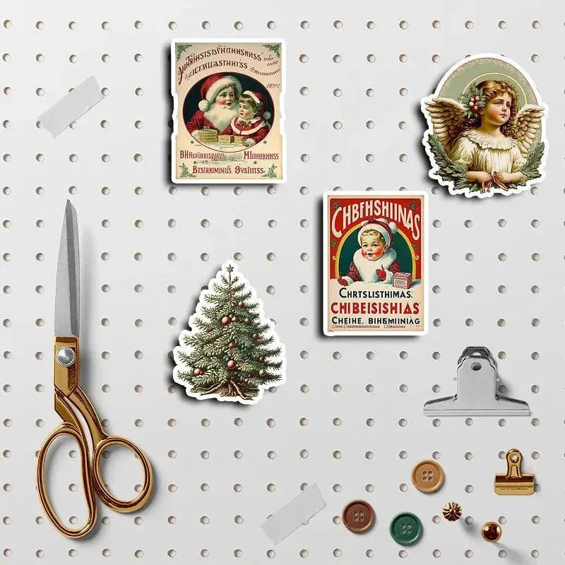 Victorian Christmas Charm Stickers Pack