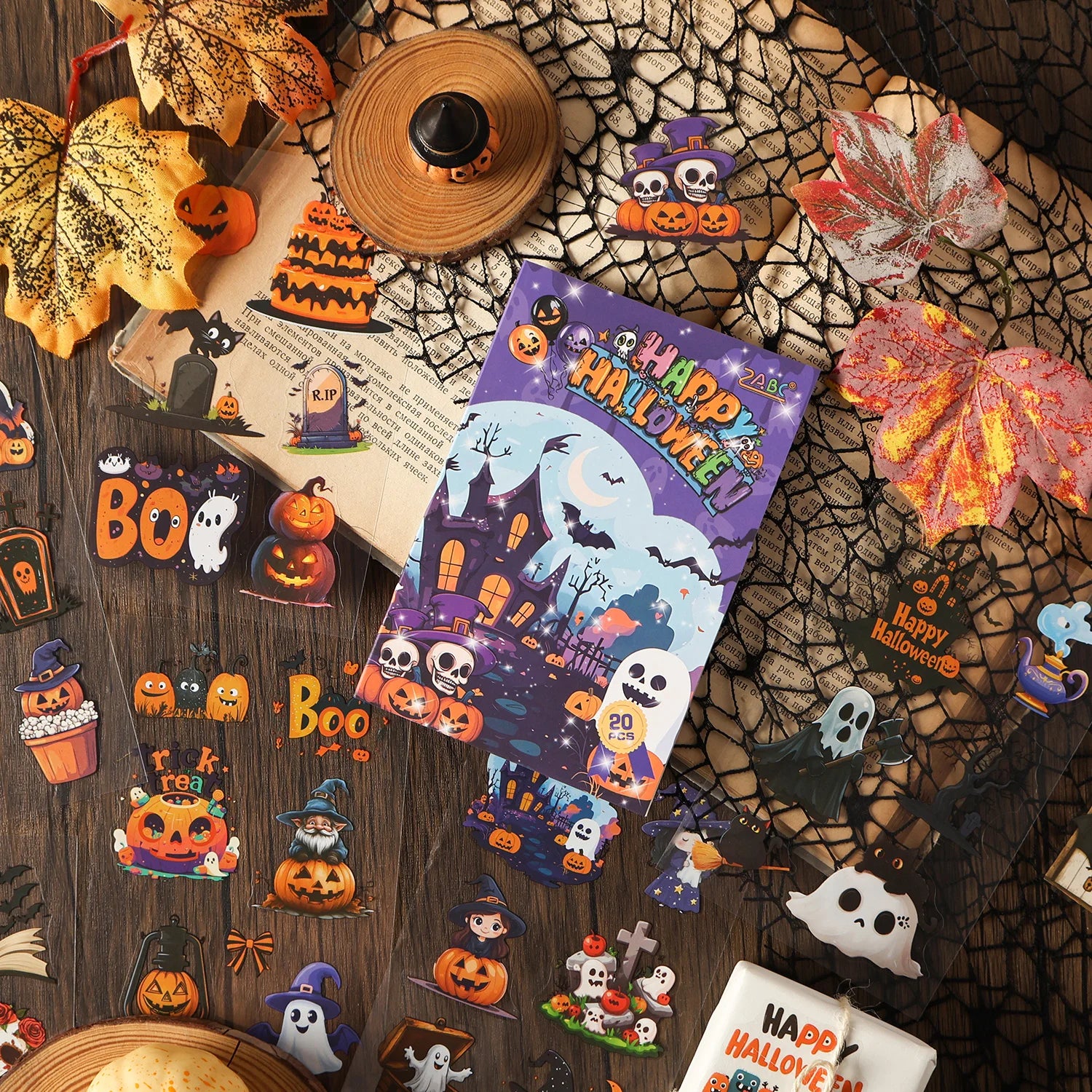 Halloween Castle PET Sticker Book
