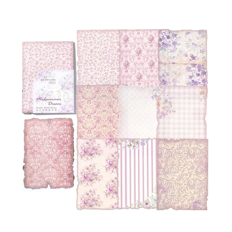 Vintage Aesthetic Ephemera Paper Pack