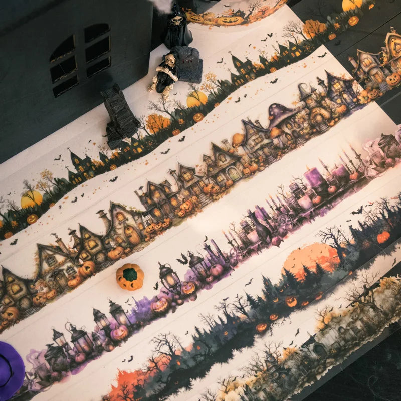 Dark Night Party Halloween Washi Tape