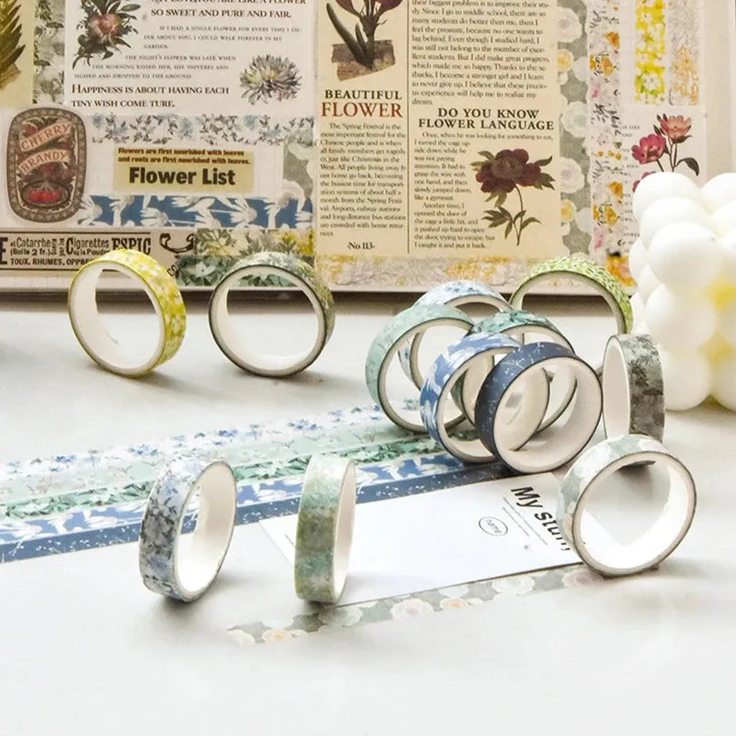 Ensemble de rubans Washi Floral Delight