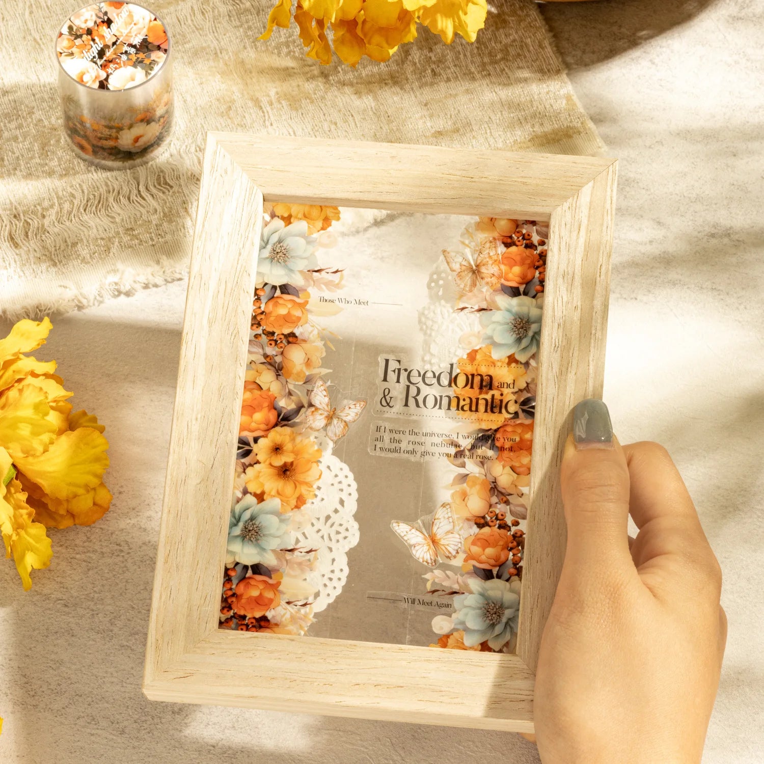 Twilight Flower Shadow PET Tape