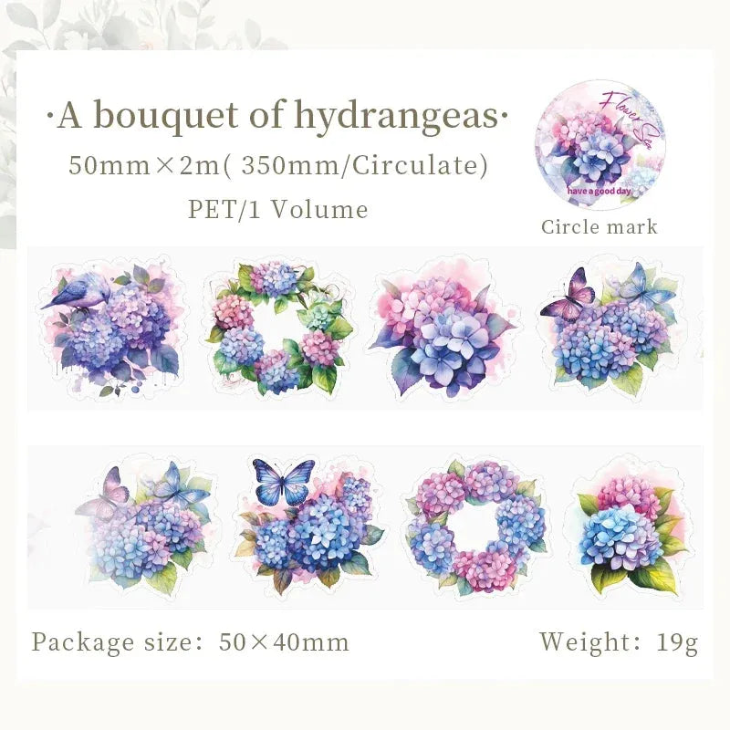 Enchanted Bloom PET Washi Tape