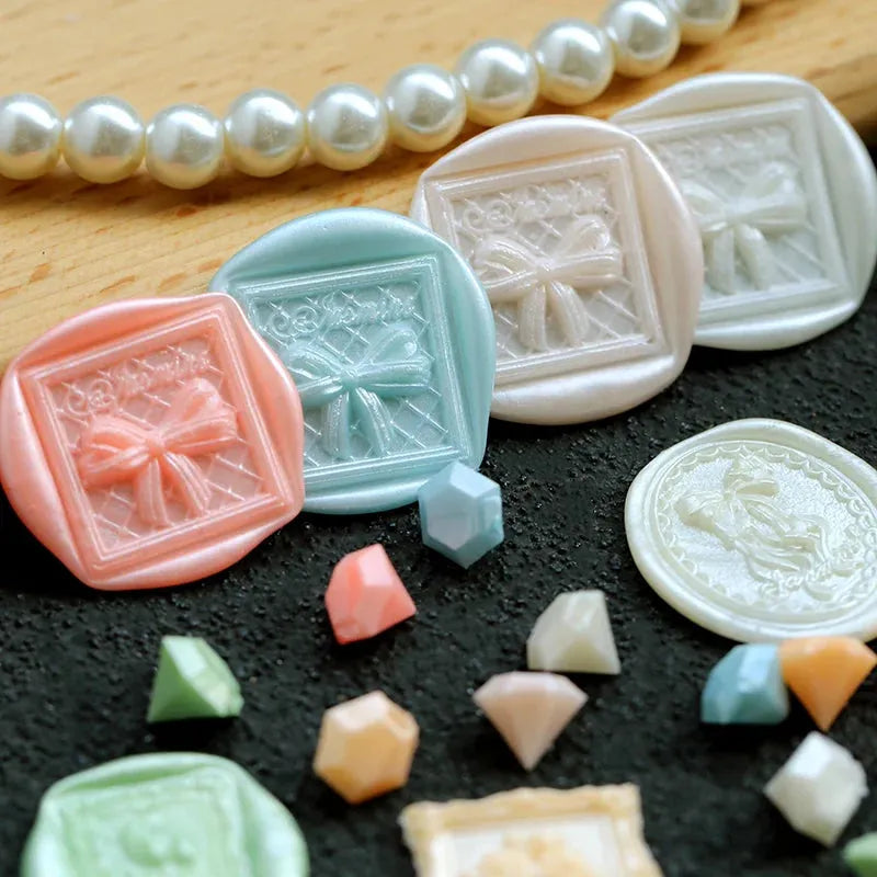 Diamond-Shaped Wax Seal Beads