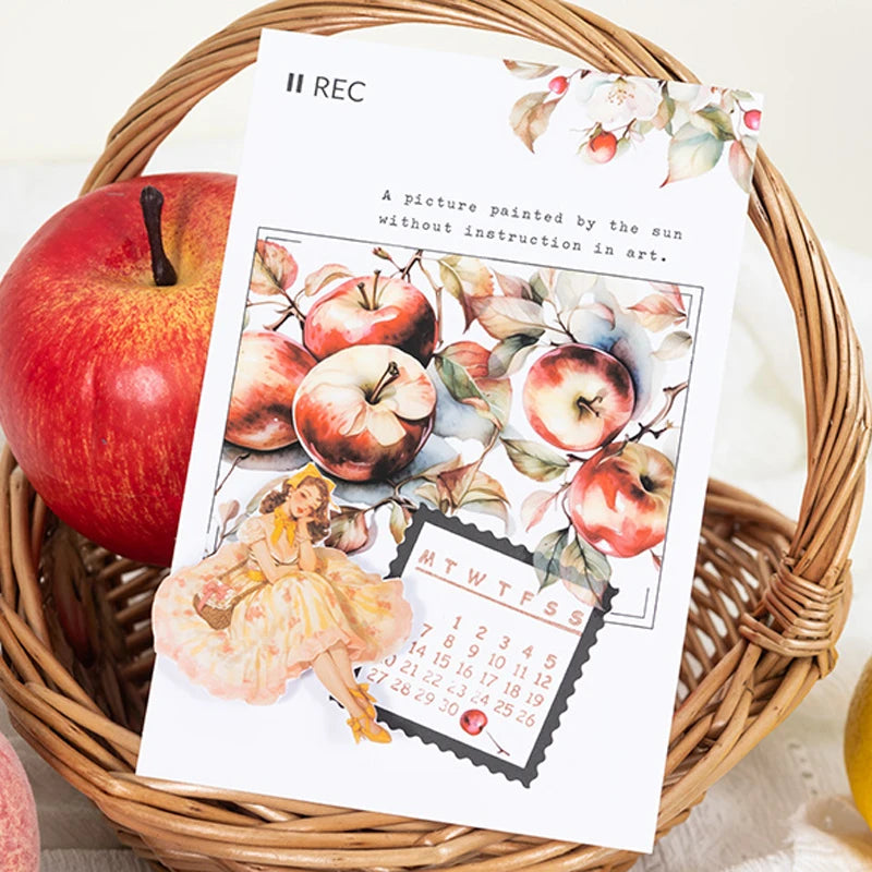 Fruit Aroma Fills the Garden – PET Sticker