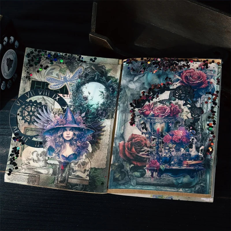 Mysterious Magic Box Ephemera Sticker Collection 🔮✨