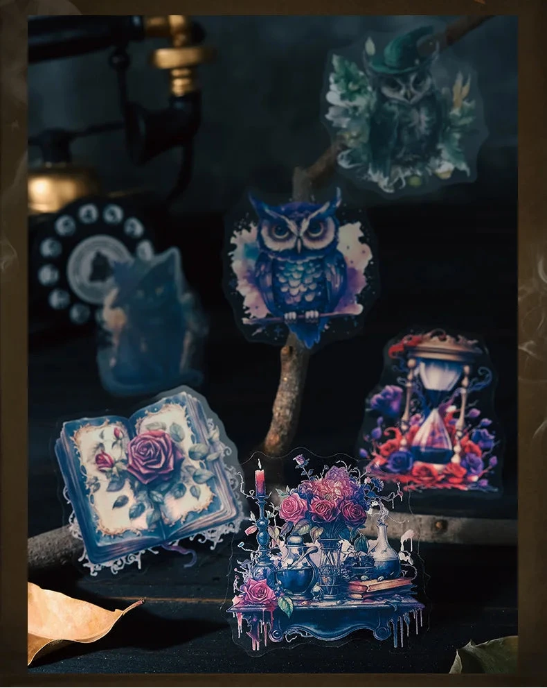 Mysterious Magic Box Ephemera Sticker Collection 🔮✨