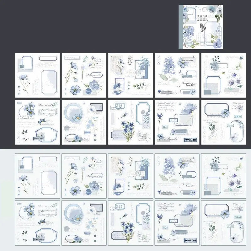 Seasonal Floral Sticker Book