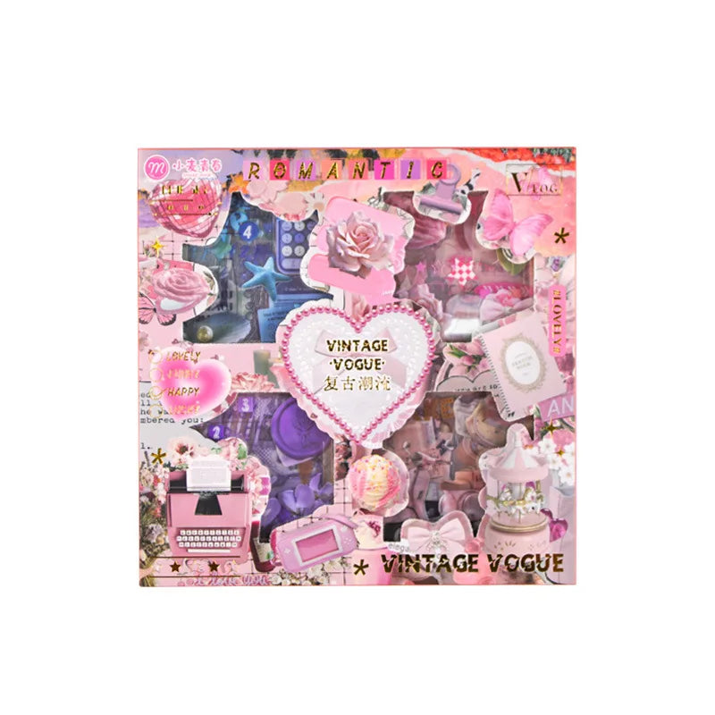 Vintage Vogue PET Sticker Collection