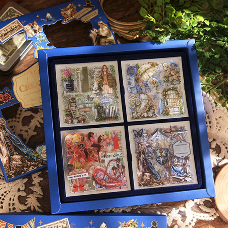 Creative World Sticker Gift Box