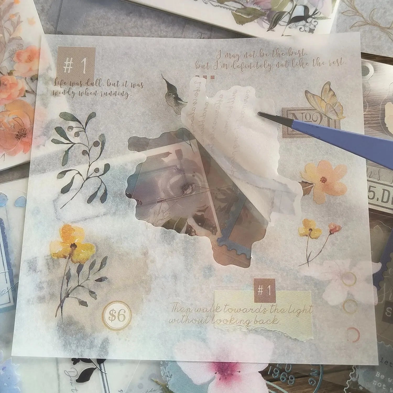 Seasonal Floral Sticker Book