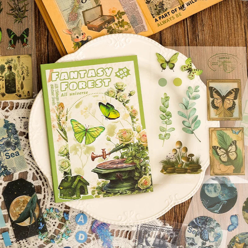 Seasonal Reverie – PET Sticker Book Collection
