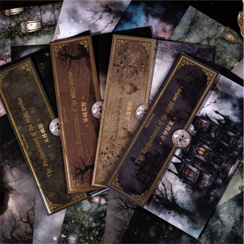 Retro Dark Magic Paper