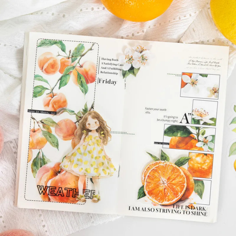 Fruit Aroma Fills the Garden – PET Sticker