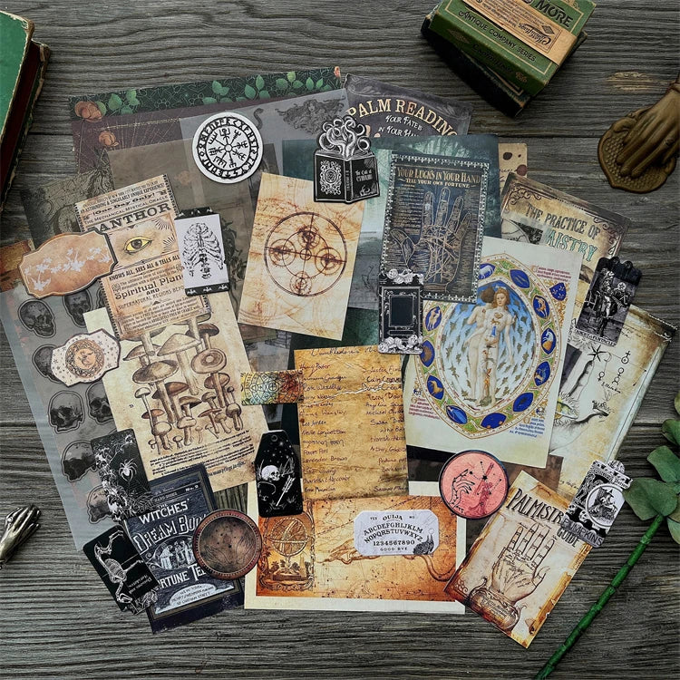 Dark Galaxy Celestial Magic Ephemera Pack 🌌🔮