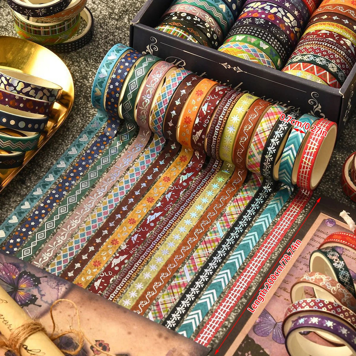 Enchanted Patterns Washi Tape Set