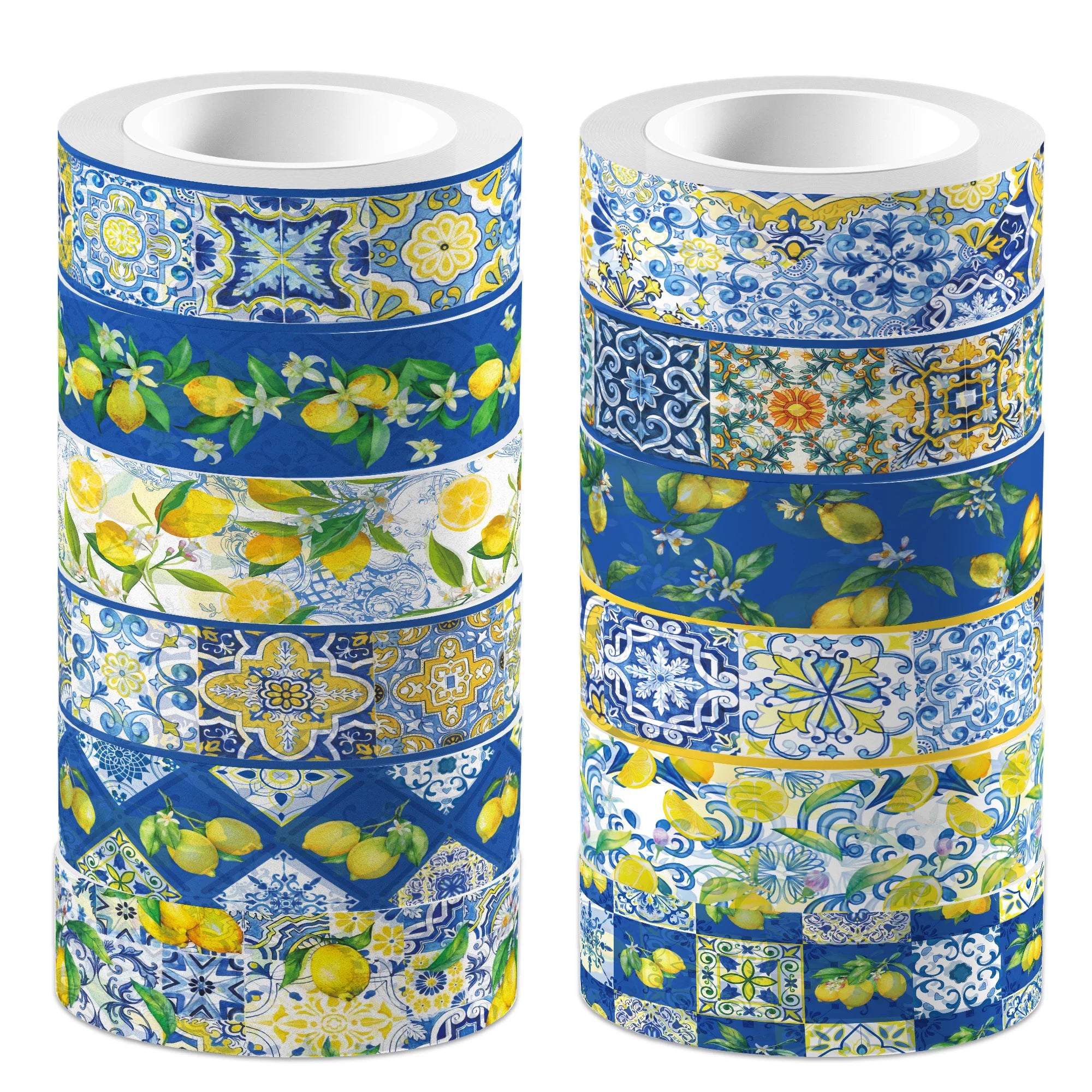 Amalfi Lemon Tiles – Washi Tape Set