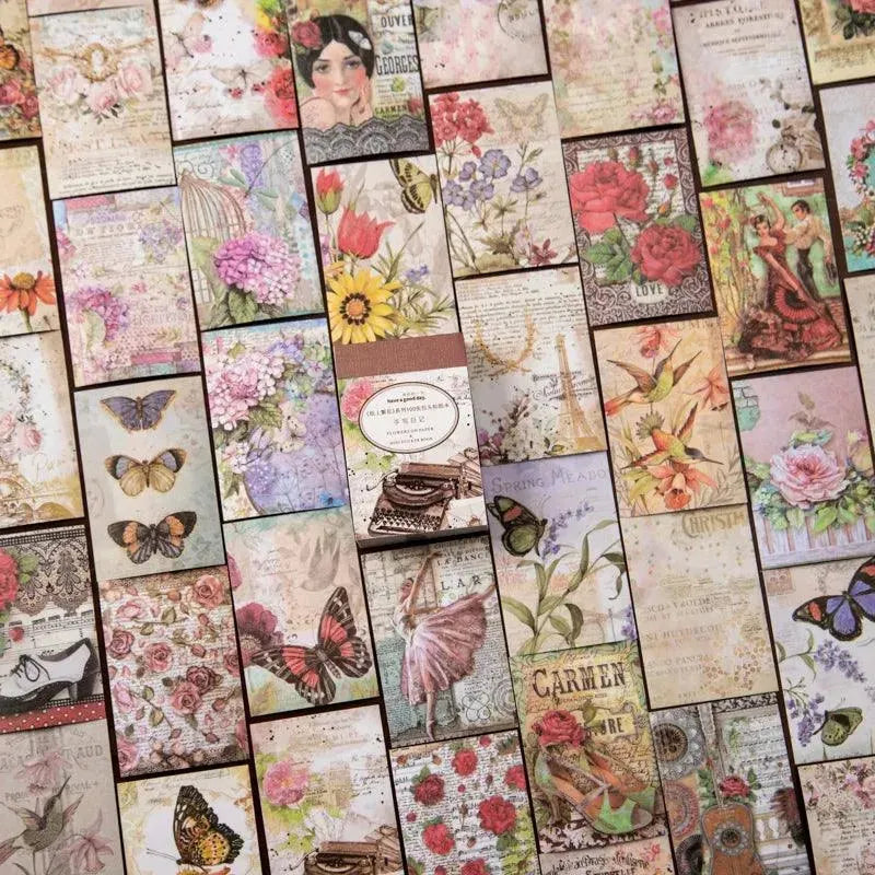 Mini Sticker Book – 100 Decorative Japanese Paper Stickers