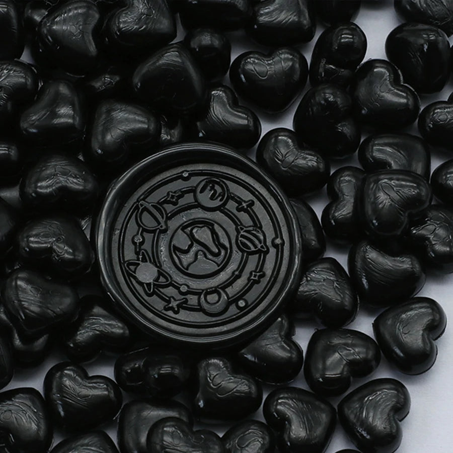 Heart-Shaped Sealing Wax Beads