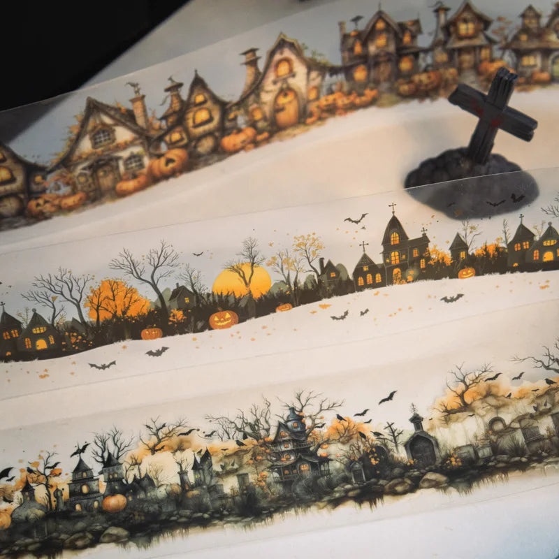 Dark Night Party Halloween Washi Tape
