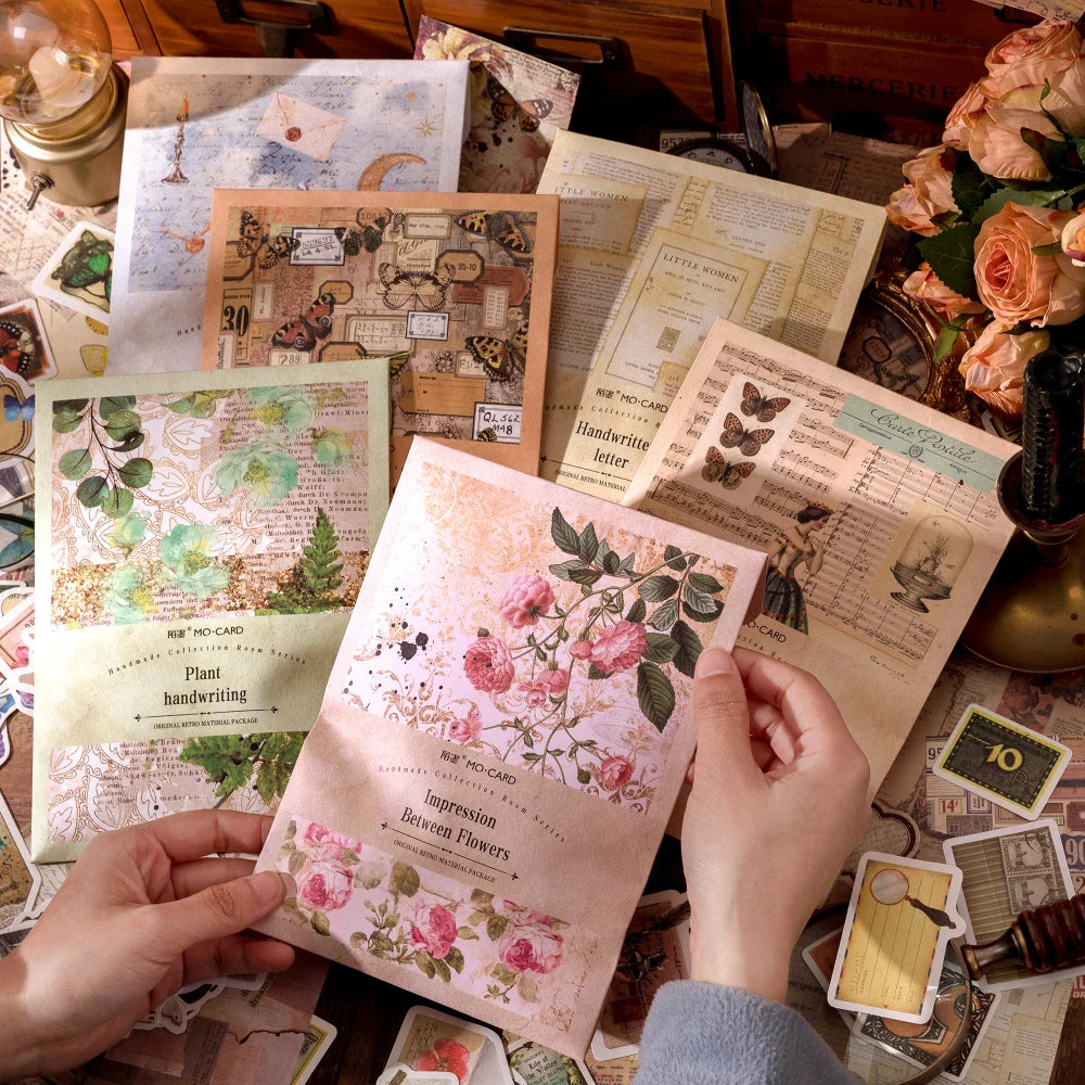 Vintage Collage Scrapbooking Kit
