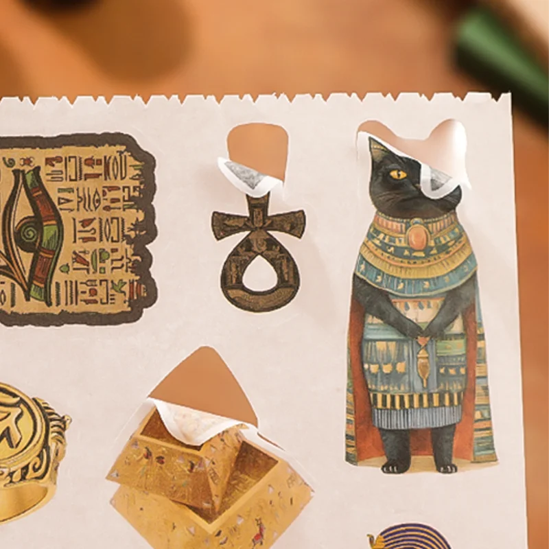 Ancient Egypt Sticker & Paper Book