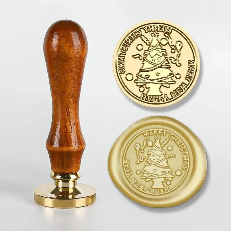 Christmas Wax Seal Stamps for Journaling & Scrapbooking - PaperWrld
