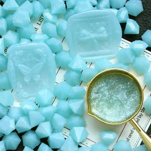 Diamond-Shaped Wax Seal Beads