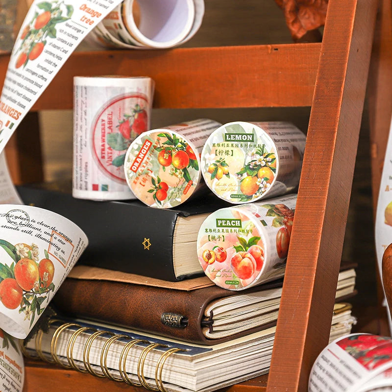 Fruit Encyclopedia Washi Tape