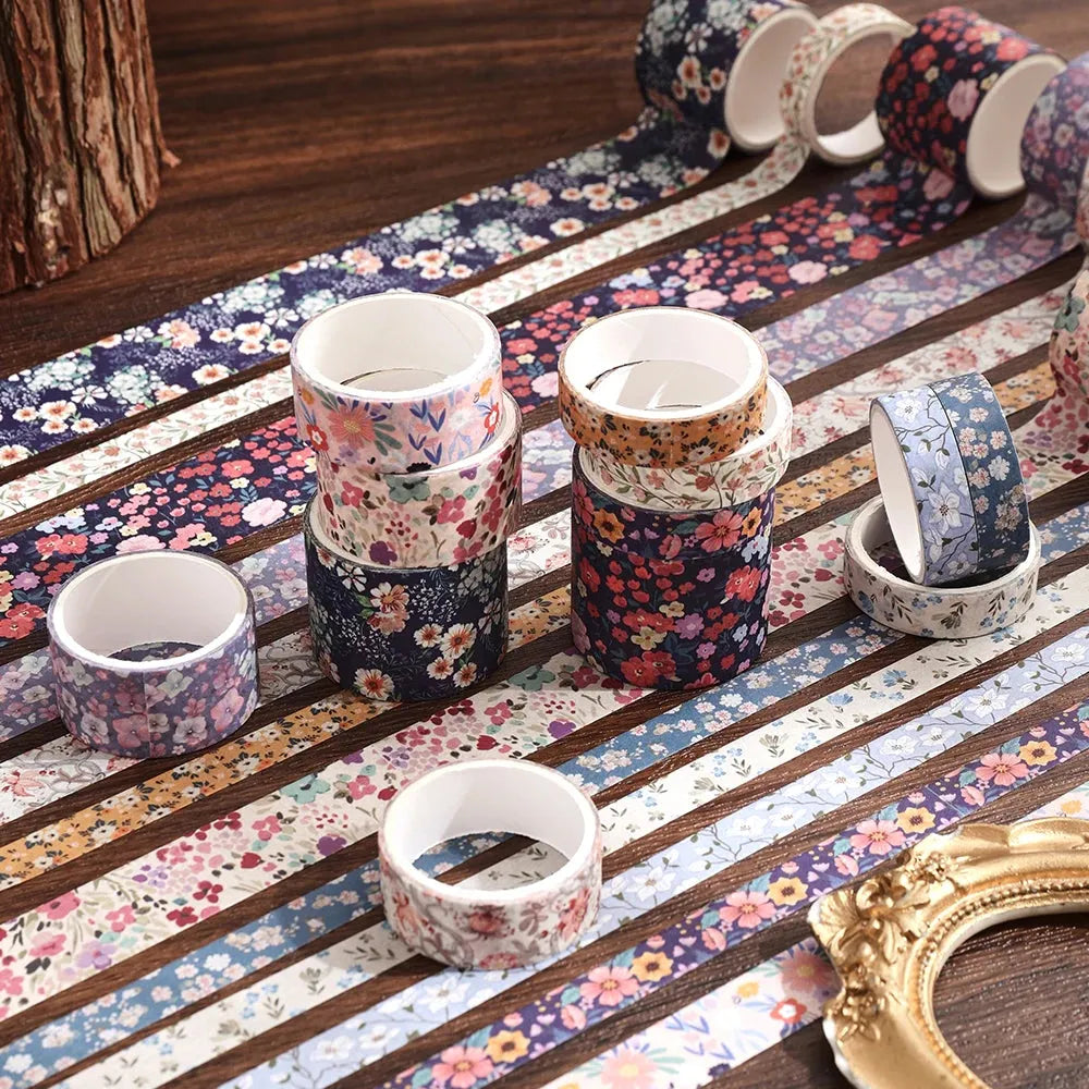 Floral Serenity Washi Tape Set