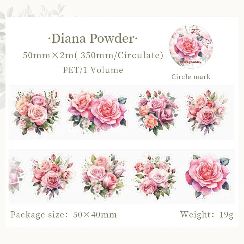 Enchanted Bloom PET Washi Tape