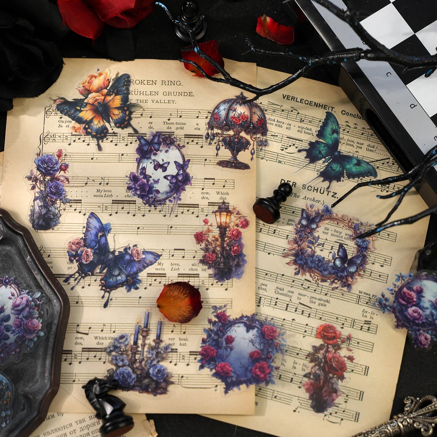 Gothic Moonlight Sticker Pack